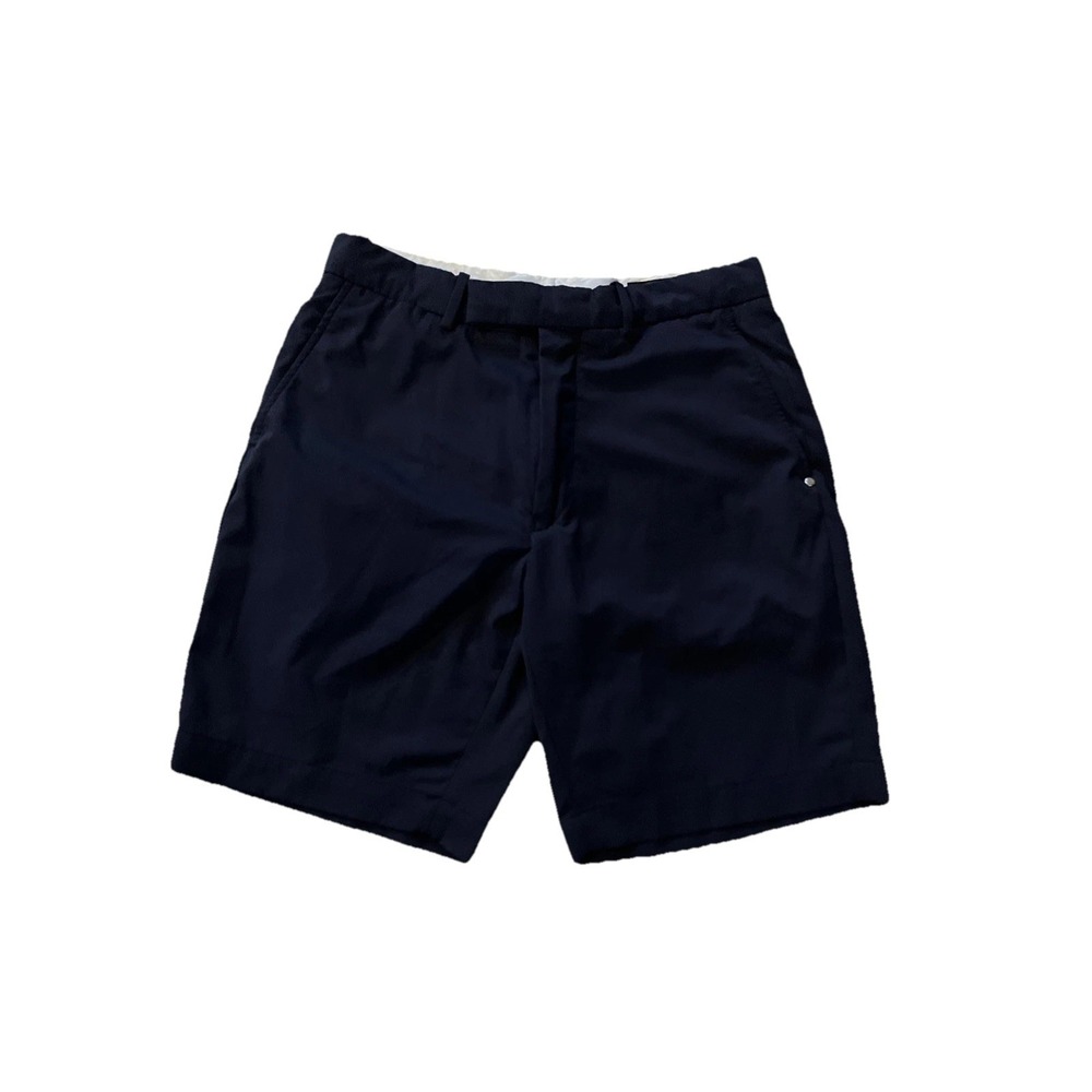 RLX Ralph Lauren Chino Golf Shorts Navy Blue Classic Fit Men's 32 Read